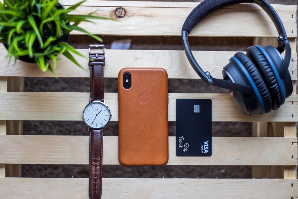 the credit cards I use