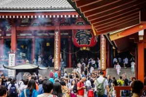 Asakusa temple in Tokyo