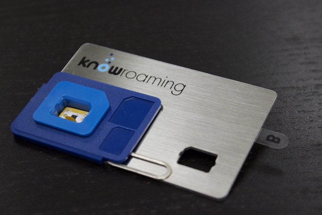 KnowRoaming SIM sticker