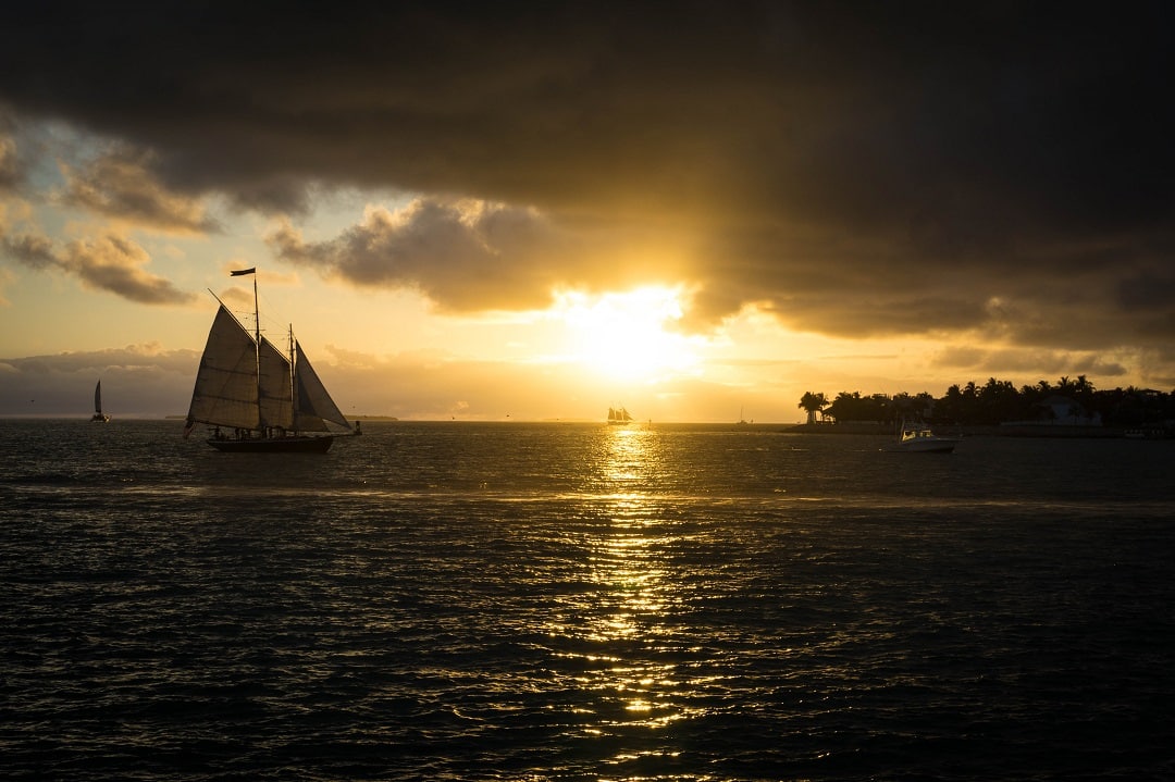 sunset in the Florida Keys