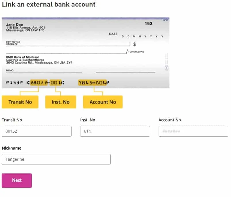 How to Connect Tangerine to EQ Bank Money We Have