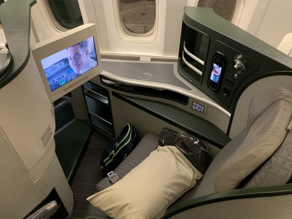 EVA Air Boeing 777300ER Business Class Toronto to Taipei Review