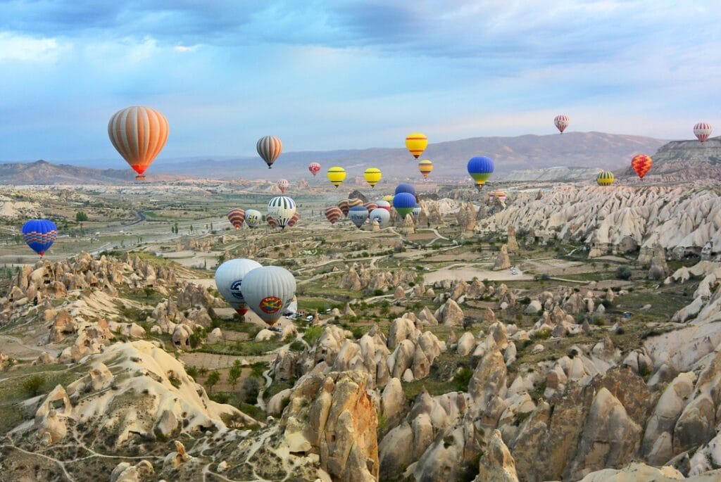 Cost to go to Turkey balloons