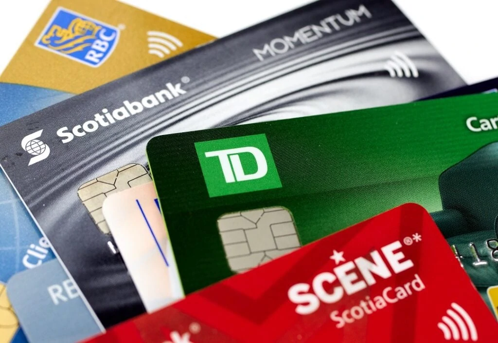 Different types of credit cards