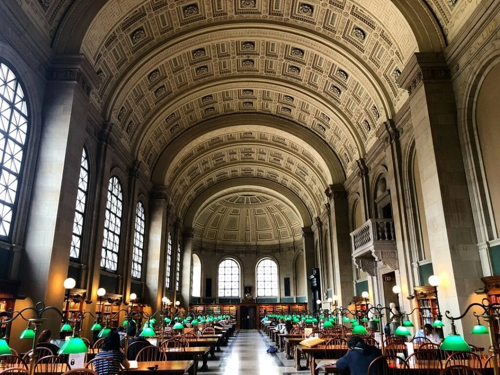 How much does it cost to go to Boston library