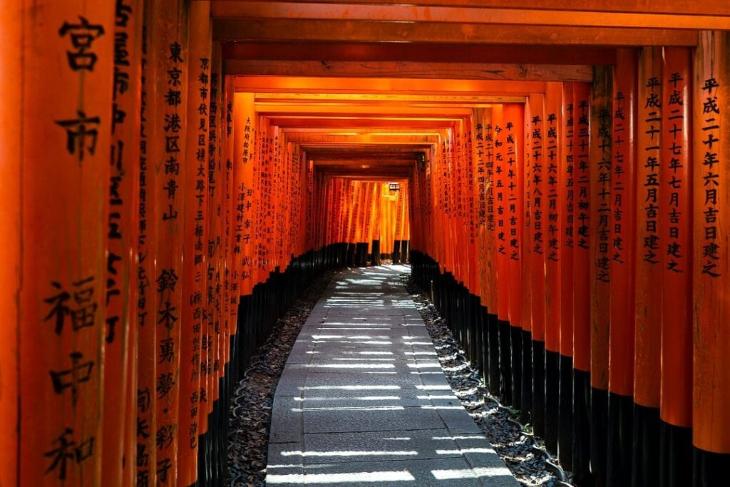 How much does it cost to go to Kyoto shrine