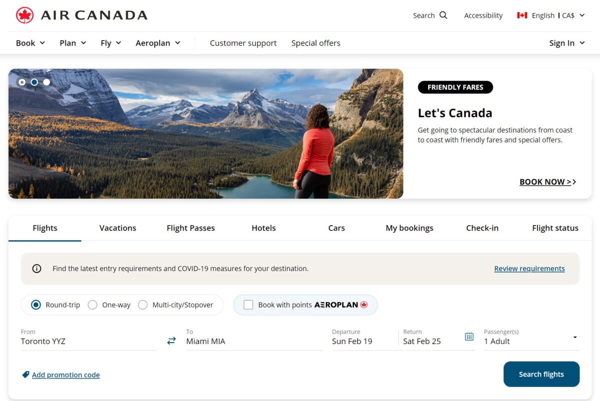 Aeroplan freezing accounts