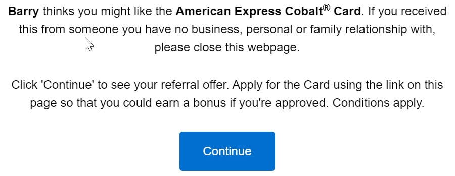 Amex refer a friend 4