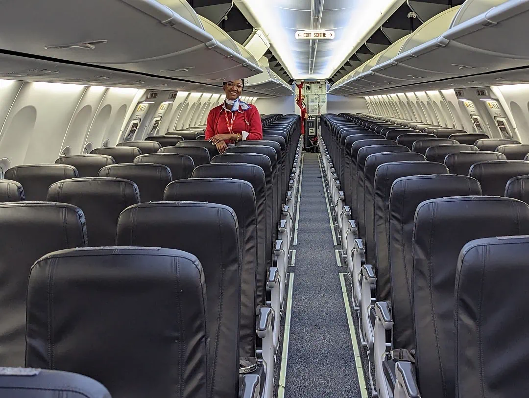 Lynx Air Toronto to Orlando review seats